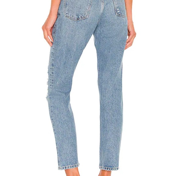 Agolde Fen High Rise Relaxed Taper Jean in Wander - Picture 2 of 8